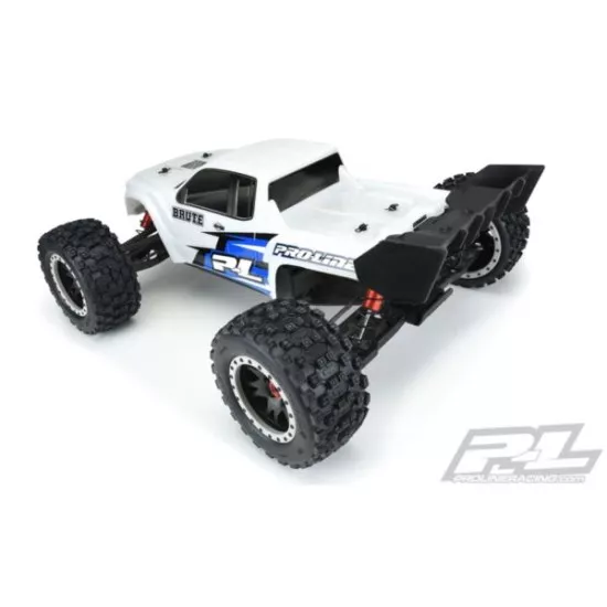 Pre-Cut Brute Bash Armor (White) Body for ARRMA Kraton 8S