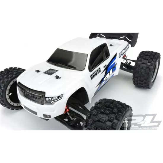 Pre-Cut Brute Bash Armor (White) Body for ARRMA Kraton 8S