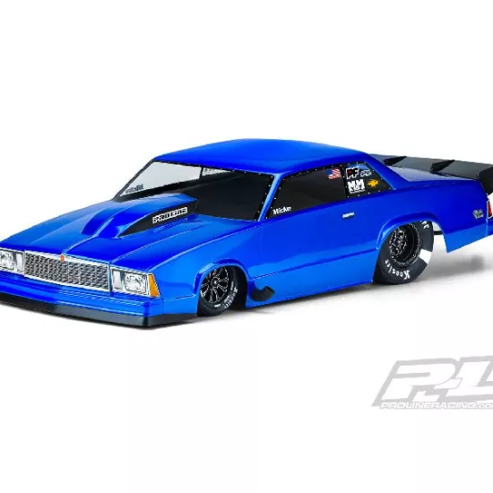 1978 Chevrolet Malibu Clear Body for Slash 2wd Drag Car & AE DR10 (PRO354900)