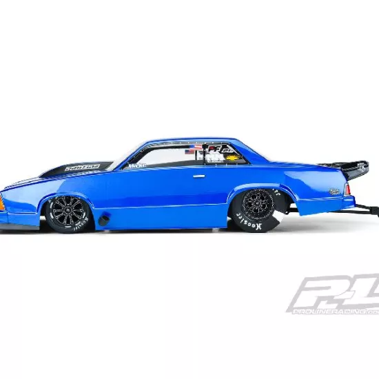 1978 Chevrolet Malibu Clear Body for Slash 2wd Drag Car & AE DR10 (PRO354900)