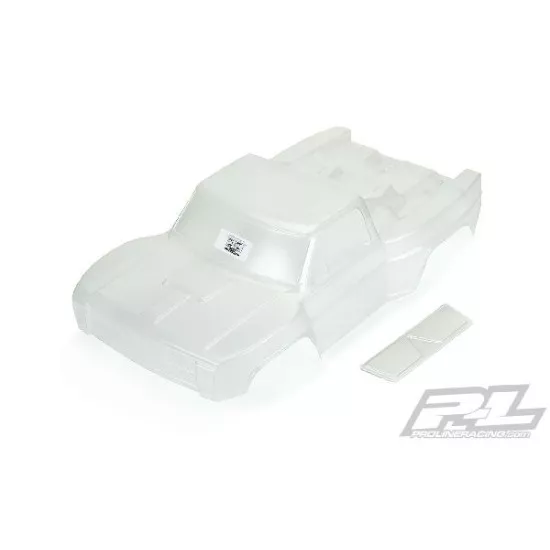 Pre-Cut 1967 Ford F-100 Race Truck Clear Body for Slash 2wd, Slash 4x4 & PRO-Fusion SC 4x4 (with extended body mounts) (PRO355117)