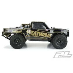 Pre-Cut 1967 Ford F-100 Race Truck Heatwave Edition Tough-Color (Black) Body for Slash 2wd, Slash 4x4 & PRO-Fusion SC 4x4 (with extended body mounts)