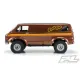 70s Rock Van Clear Body for 12.3" (313mm) Wheelbase Scale Crawlers