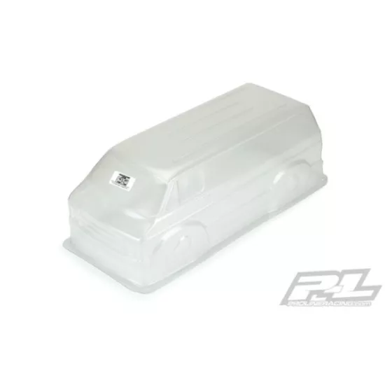 70s Rock Van Clear Body for 12.3" (313mm) Wheelbase Scale Crawlers