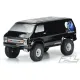 70s Rock Van Tough-Color (Black) Body for 12.3" (313mm) Wheelbase Scale Crawlers