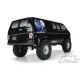 70s Rock Van Tough-Color (Black) Body for 12.3" (313mm) Wheelbase Scale Crawlers