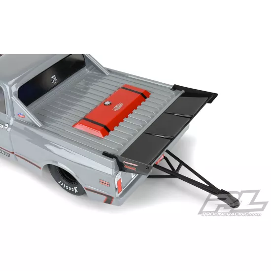 1972 Chevy C-10 Clear Body for Slash 2wd Drag Car & AE DR10 (with trimming) (PRO355700)