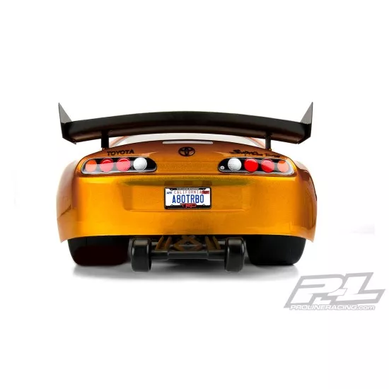 1995 Toyota Supra Clear Body for Losi 22S No Prep Drag Car, Slash 2wd Drag Car & AE DR10