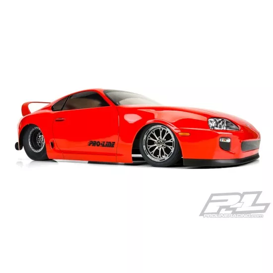 1995 Toyota Supra Clear Body for Losi 22S No Prep Drag Car, Slash 2wd Drag Car & AE DR10
