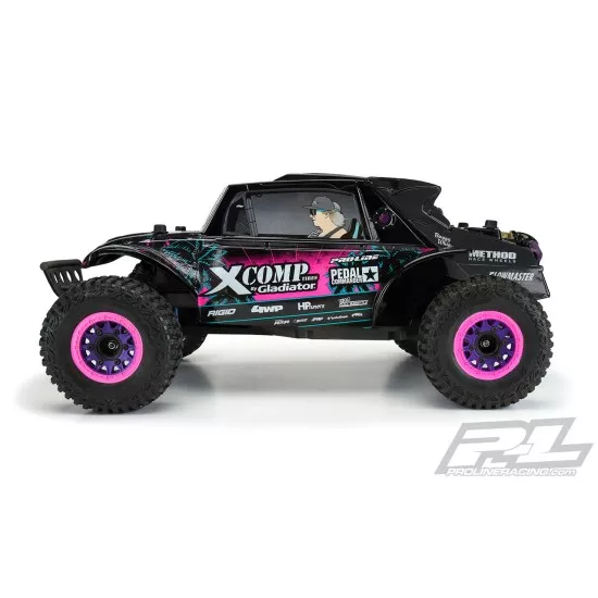 Megalodon Desert Buggy Blake Wilkey Edition Tough-Color (Black) Body For Slash 2Wd & Slash 4X4