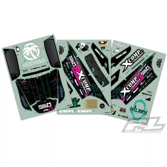 Megalodon Desert Buggy Blake Wilkey Edition Tough-Color (Black) Body For Slash 2Wd & Slash 4X4