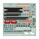 2021 Ford Bronco Clear Body Set with Scale Molded Accessories for 11.4" (290mm) Wheelbase Scale Crawlers