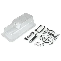 2021 Ford Bronco Clear Body Set with Scale Molded Accessories for 12.3