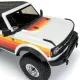 2021 Ford Bronco Clear Body Set with Scale Molded Accessories for 12.3