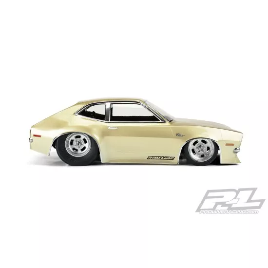 1972 Ford Pinto Clear Body for Bandit (with #6070-00 extended body mounts), AE SR10 & Other 11.25" Wheelbase 2wd Buggy Drag Cars