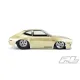 1972 Ford Pinto Clear Body for Bandit (with #6070-00 extended body mounts), AE SR10 & Other 11.25" Wheelbase 2wd Buggy Drag Cars