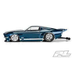 1967 Ford Mustang Clear Body for Losi 22S No Prep Drag Car, Slash 2wd Drag Car & AE DR10 (PRO357300)