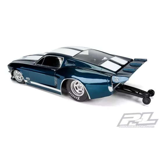 1967 Ford Mustang Clear Body for Losi 22S No Prep Drag Car, Slash 2wd Drag Car & AE DR10 (PRO357300)