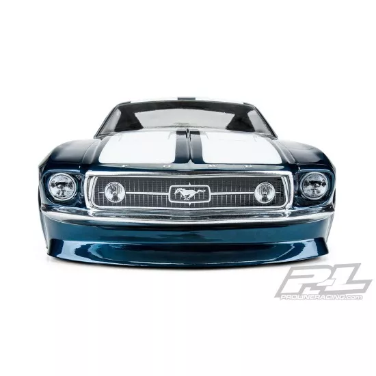 1967 Ford Mustang Clear Body for Losi 22S No Prep Drag Car, Slash 2wd Drag Car & AE DR10 (PRO357300)