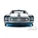1967 Ford Mustang Clear Body for Losi 22S No Prep Drag Car, Slash 2wd Drag Car & AE DR10 (PRO357300)