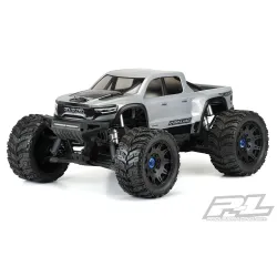 Pre-Cut 2021 Ram 1500 TRX Clear Body for X-MAXX