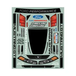 1999 Ford Mustang Clear Body for Losi 22S No Prep Drag Car, Slash 2wd Drag Car & DR10