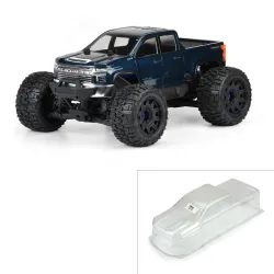 2021 Chevy Silverado 2500 HD Clear Body for E-REVO 2.0 & MAXX (with extended body mounts)