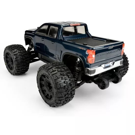 2021 Chevy Silverado 2500 HD Clear Body for E-REVO 2.0 & MAXX (with extended body mounts) (PRO358200)