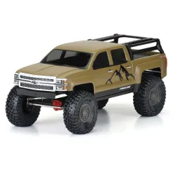2015 Chevrolet Silverado Clear Body for 13.9" (353mm) Wheelbase Crawlers