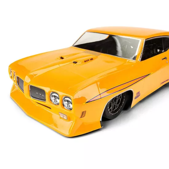 1970 Pontiac GTO Judge Clear Body for Losi 22S No Prep Drag Car, Slash 2wd Drag Car and AE DR10 (PRO358800)