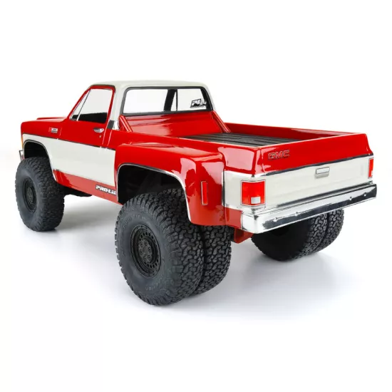 1973 GMC Sierra 3500 Clear Body for 12.3" (313mm) Wheelbase Scale Crawlers