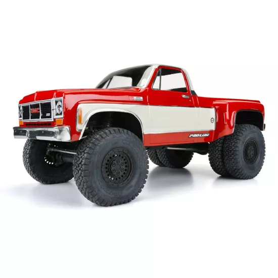 1973 GMC Sierra 3500 Clear Body for 12.3" (313mm) Wheelbase Scale Crawlers
