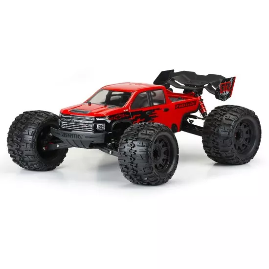 2021 Chevrolet Silverado 2500 HD Clear Body for ARRMA Kraton 6S