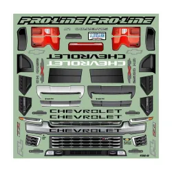 2021 Chevrolet Silverado 2500 HD Clear Body for ARRMA Kraton 6S