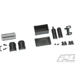 DIY Scale Accessory Assortment #8 (Fuel Cell, Nitro Bottle, Bottle Bracket, Fuel