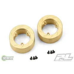 Brass Brake Rotor Weights (2) for 6 Lug 12mm Hex Adapter (62