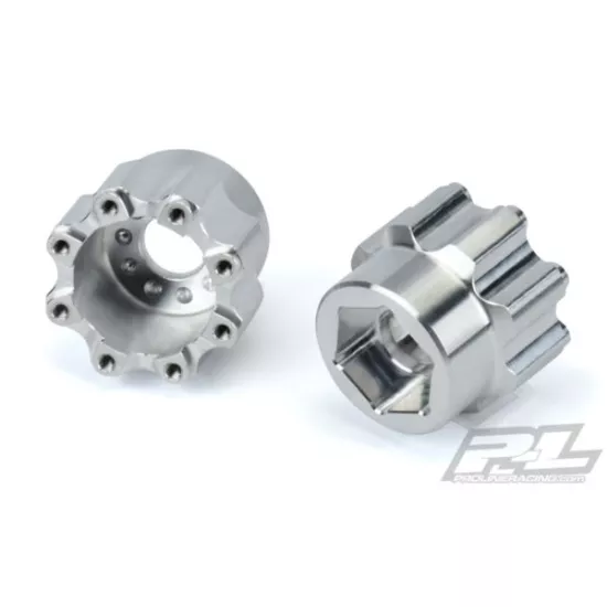 8x32 to 20mm Aluminum Hex Adapters for Pro-Line 8x32 3.8" Wheels
