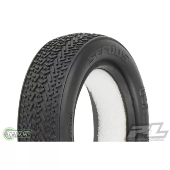 Scrubs 2.2 2WD M3 (Soft) Off-Road Buggy Front Tires (2), PR8212-02