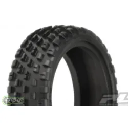 Wide Wedge 2.2 2WD Z3 (Medium Carpet) Off-Road Carpet Buggy Front Tires (2)