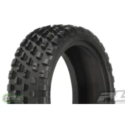 Wide Wedge 2.2 2WD Z4 (Soft Carpet) Off-Road Carpet Buggy Front Tires (2)