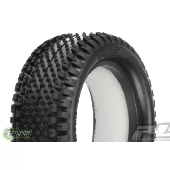 Prism 2.2 4WD Z4 (Soft Carpet) Off-Road Carpet Buggy Front Tires (2)