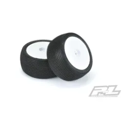 Prism 2.0 2.2 Z4 (Soft Carpet) Off-Road Carpet Buggy Tires Mounted on Velocity H