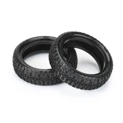 Hexon 2.2 2WD Z4 (Soft Carpet) Off-Road Carpet Buggy Front Tires (2)