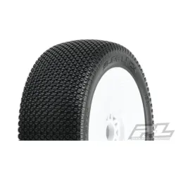 Slide Lock S3 1:8 Buggy MTD V2 White Wheels F/R (PRO9064233)