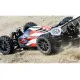 Badlands MX M2 (Medium) All Terrain 1:8 Buggy Tires Mounted on Mach 10 Black Wheels (2) for Front or Rear (PRO906721)