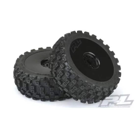 Badlands MX M2 1:8 Buggy MTD Black Wheels F/R (PRO906741)