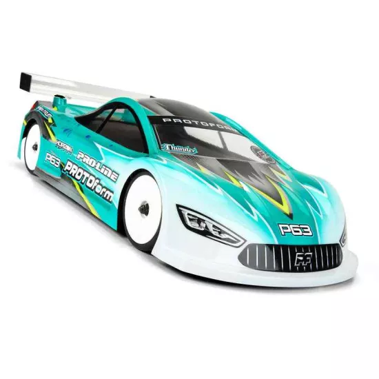 1/10 P63 Pro-Lite (0.5mm) Clear Body for 190mm TC