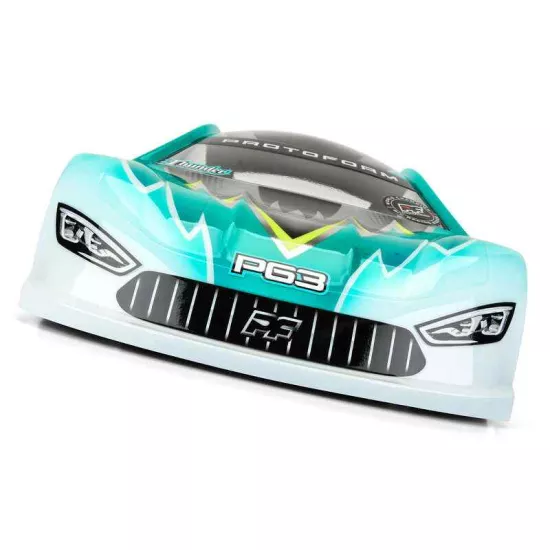 Protoform 1/10 P63 Light Wght (0.65mm) Clr Bdy for 190mm TC