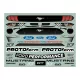 Proline 1/7 2021 Ford Mustang GT Clear Body: ARRMA Felony