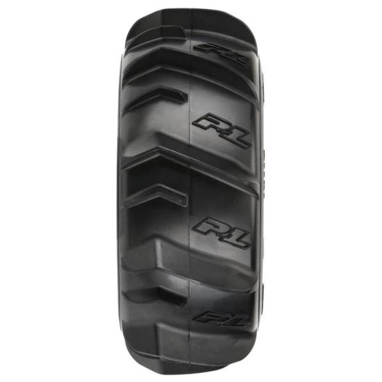 Proline Dumont Sand/Snow Tires Mounted on Raid Black 6x30 Removable 17mm Hex Wheels (2) for Mojave 6S and UDR Front or Rear